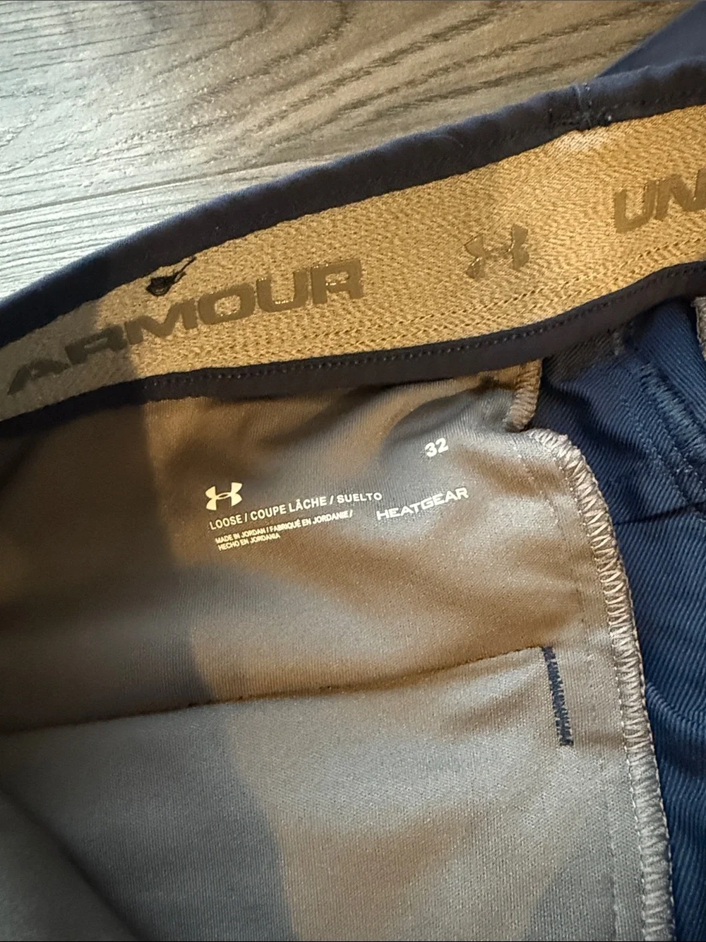 Men's Navy Performance Shorts